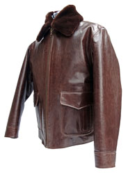 Автомобильная кожаная куртка :: Модель AJ006AM ::
